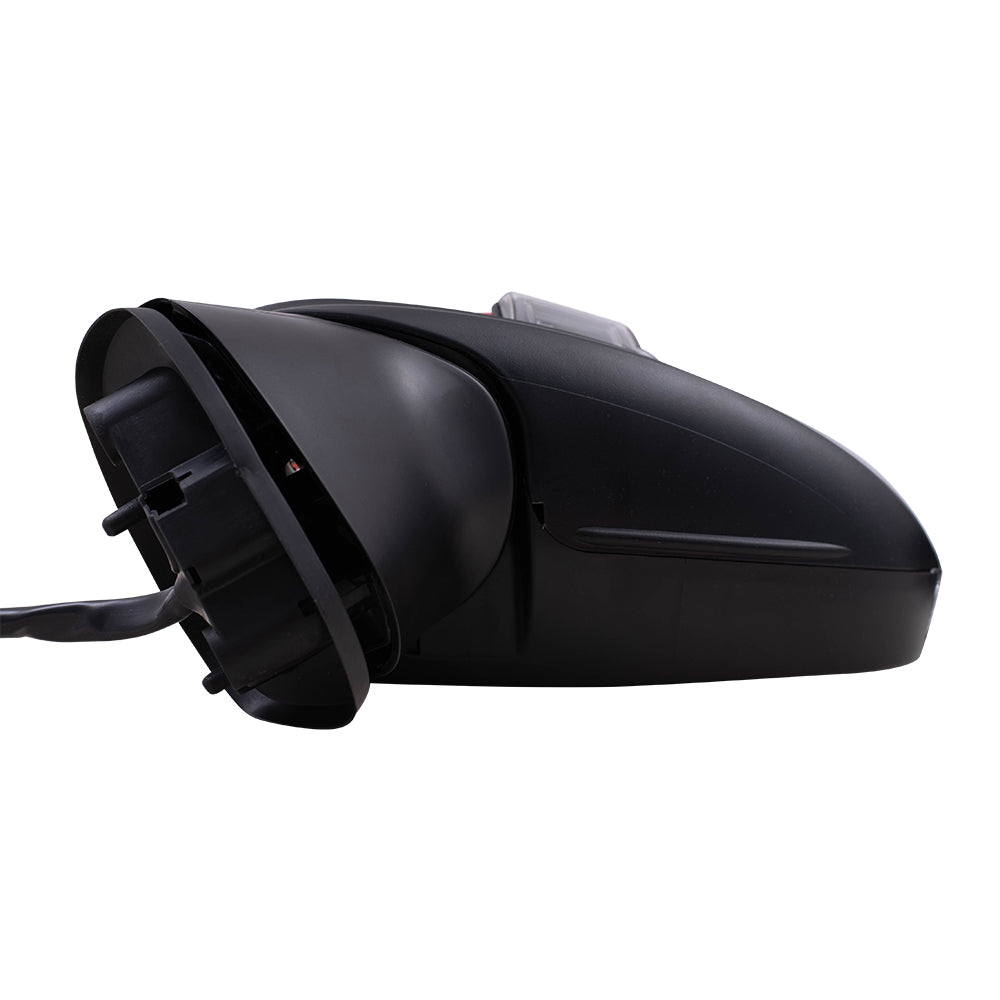 Replacement Driver Power Side Mirror Heated Signal Blind Spot Detection Compatible with 2017-2018 Mazda3 Japan