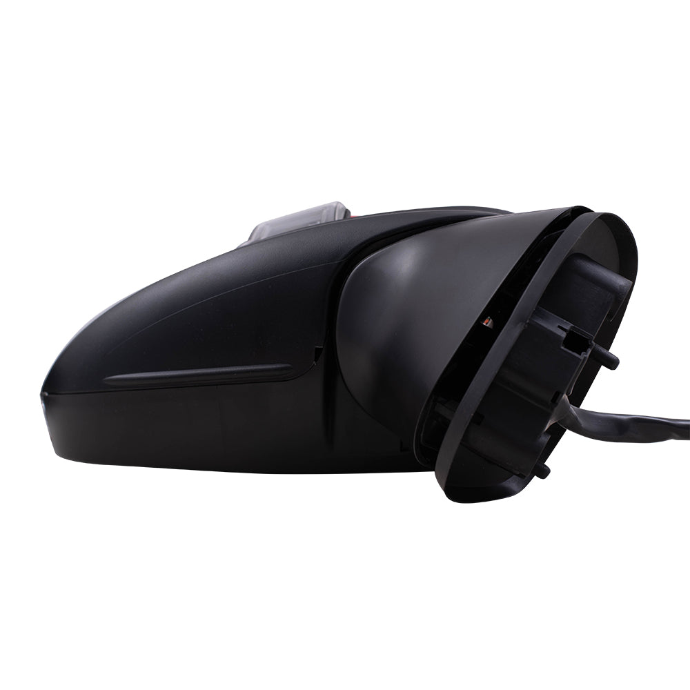 Replacement Passenger Power Side Mirror Heated Signal Blind Spot Detection Compatible with 2017-2018 Mazda3 Japan