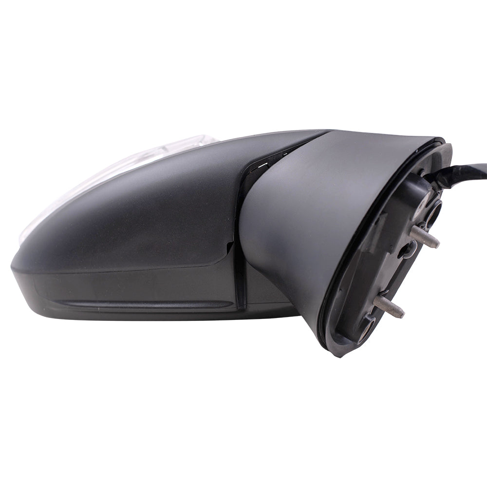 Replacement Passenger Side Power Mirror Heated with Signal Compatible with 2015-2016 CX-5 KR23-69-121A