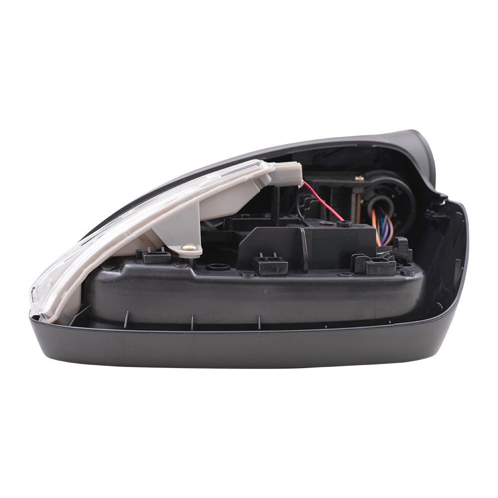 Replacement Driver Side Power Mirror Heated with Signal Compatible with 2016-2019 CX-3 DB2P-69-181B