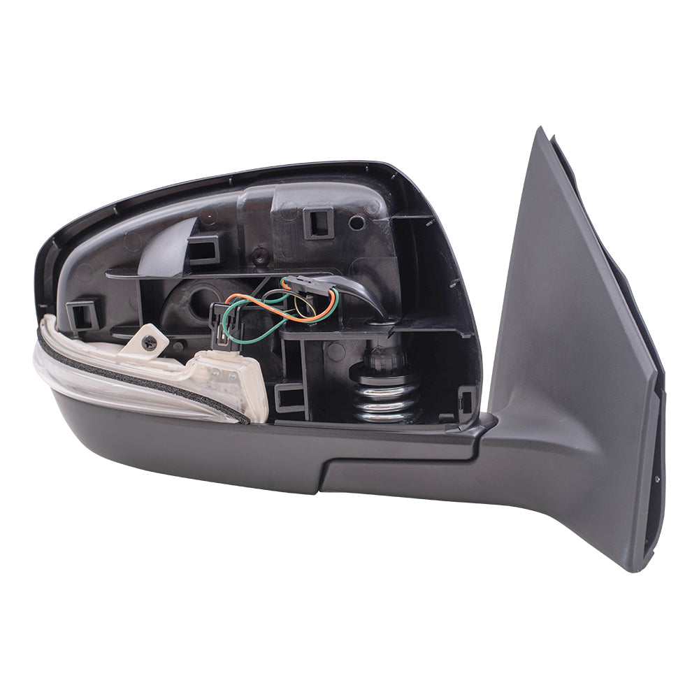 Passenger Paint to Match Power Mirror w/ Heat Signal BSD Fits 10-12 Mazda CX-9