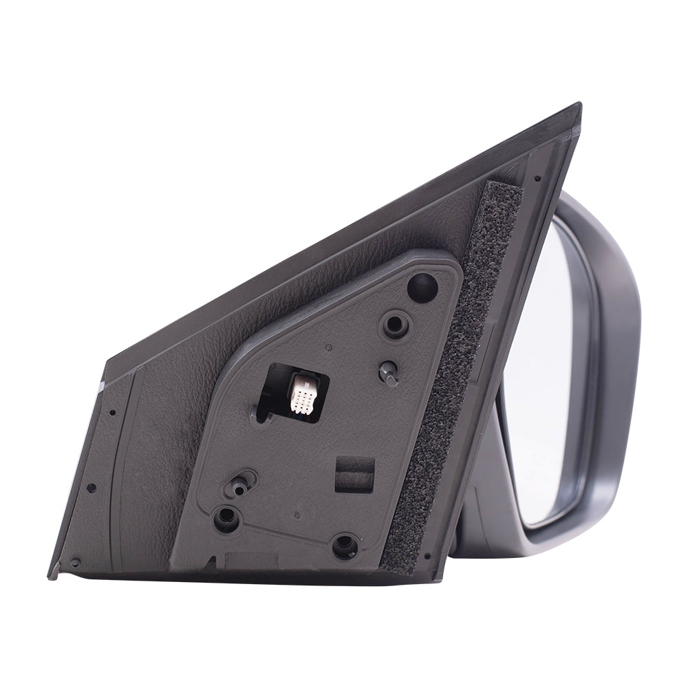 Replacement Passenger's Power Mirror Paint to Match Black w/ Heat Signal Blind Spot Detection Compatible with 14-15 CX-9 TK23-69-12Z