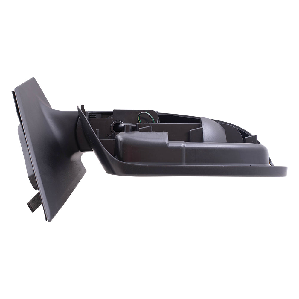 Replacement Passenger's Power Mirror Paint to Match Black w/ Heat Signal Blind Spot Detection Compatible with 14-15 CX-9 TK23-69-12Z