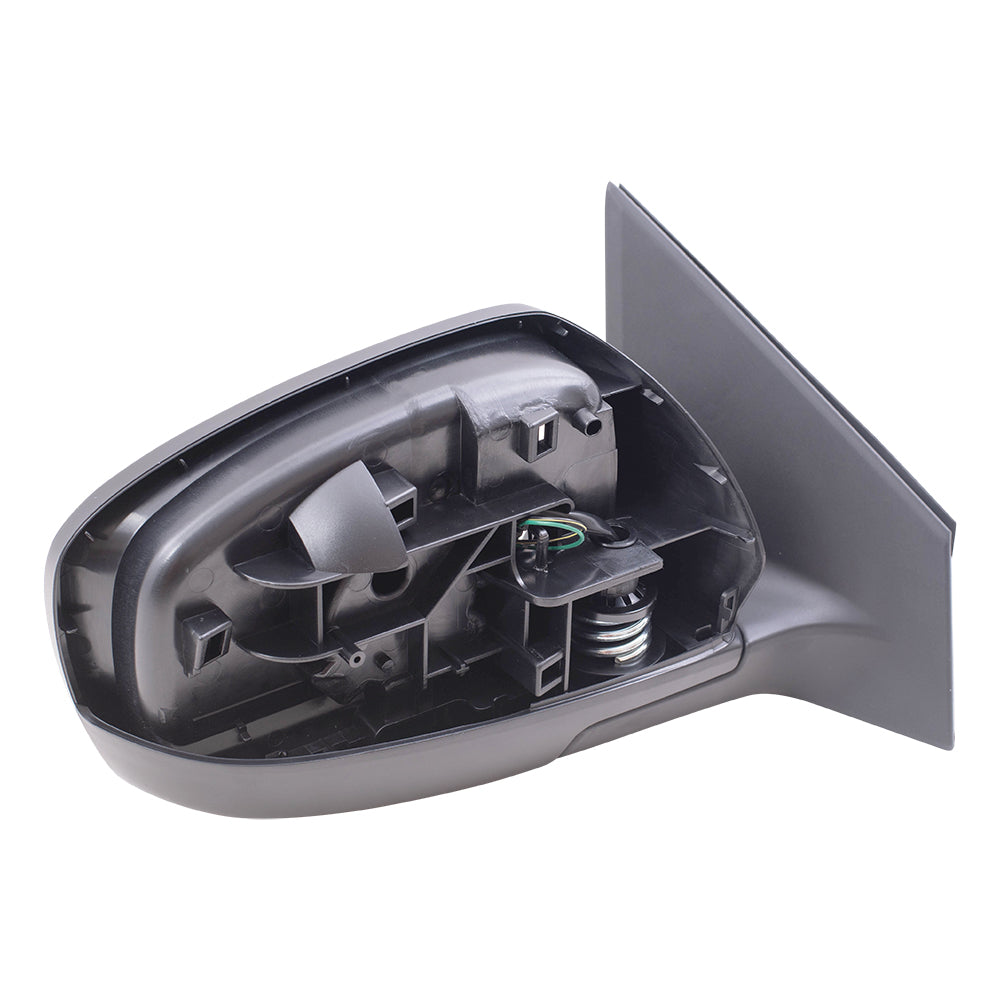 Replacement Passenger's Power Mirror Paint to Match Black w/ Heat Signal Blind Spot Detection Compatible with 14-15 CX-9 TK23-69-12Z