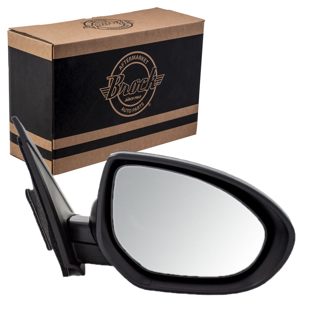 10-13 Mazda 3 Mazda3 Passengers Side View Power Mirror Glass Assembly BBM26912ZL