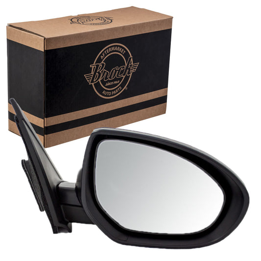 10-13 Mazda 3 Mazda3 Passengers Side View Power Mirror Glass Assembly BBM26912ZL