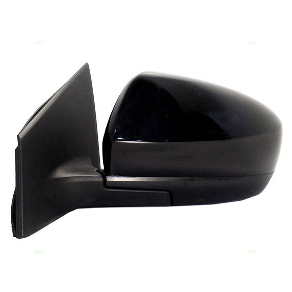 Drivers Power Side View Mirror with Flat Glass Ready-to-Paint Replacement for Mazda SUV TE69-69-18ZG