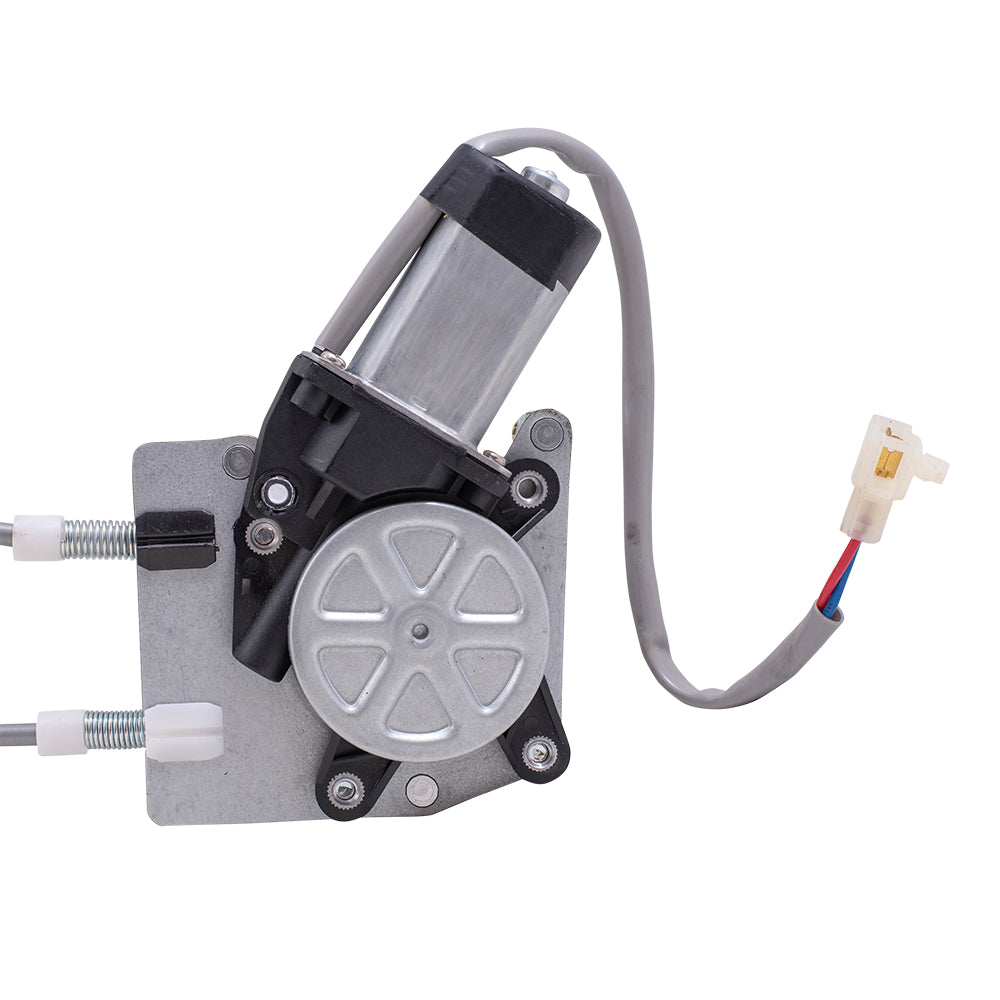 Brock Replacement Driver and Passenger Side Power Window Regulators w/Motor Compatible with 1990-1997 Miata MX-5