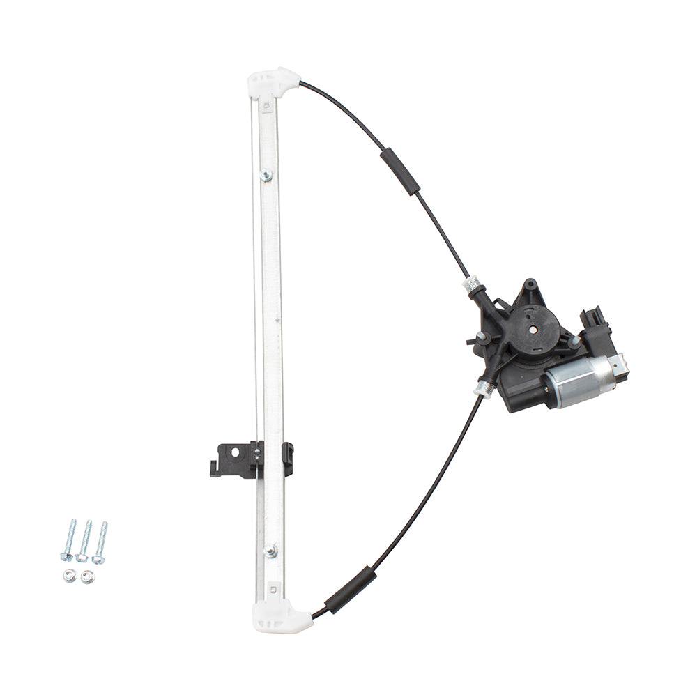 Brock Replacement Drivers Rear Power Window Lift Regulator & Motor 2 Pin Connector Assembly Compatible with 07-12 CX-7 EG2173590C GJ6A5858XC