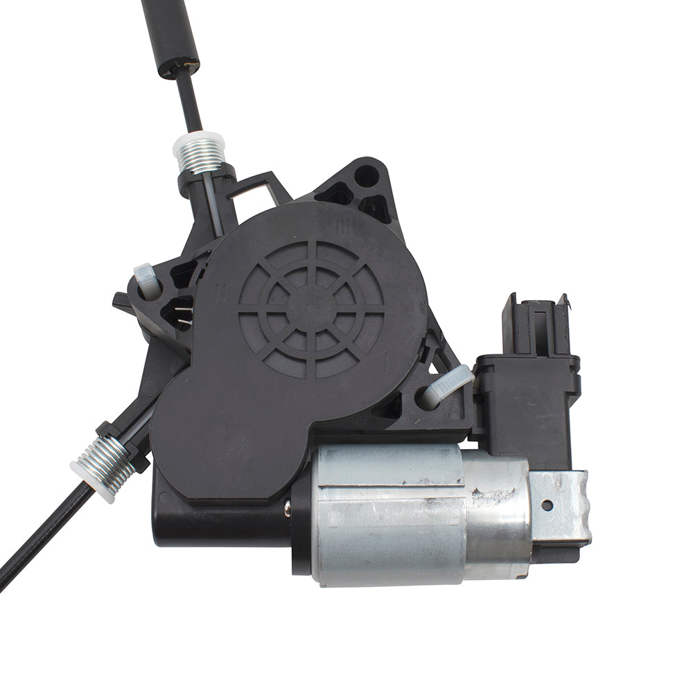 Brock Replacement Driver Side Front and Rear Power Window Regulators with Motor Compatible with 2007-2015 Mazda CX-9