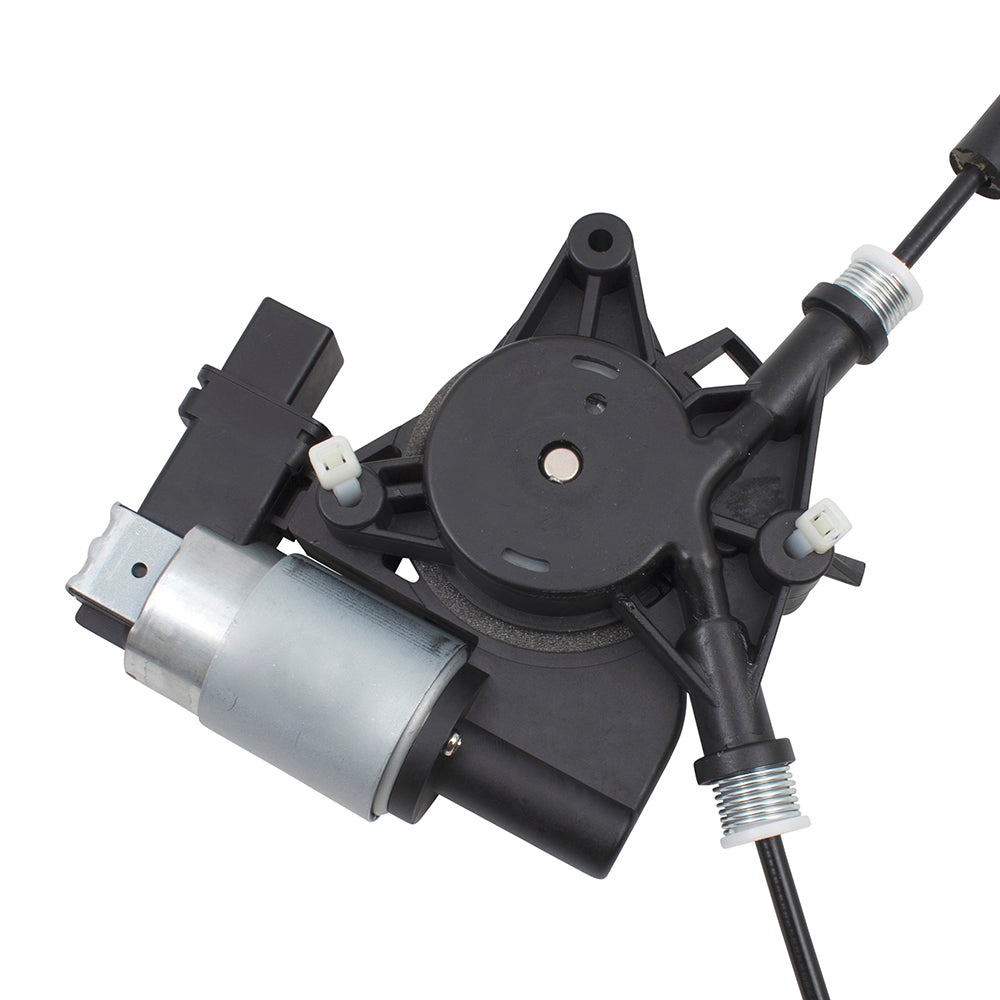 Brock Replacement Driver Side Front and Rear Power Window Regulators with Motor Compatible with 2007-2015 Mazda CX-9