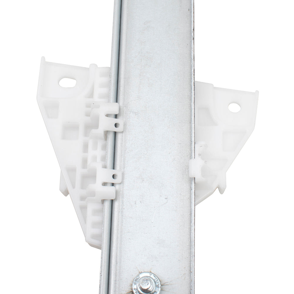 Brock Replacement Driver Side Front and Rear Power Window Regulators with Motor Compatible with 2007-2015 Mazda CX-9