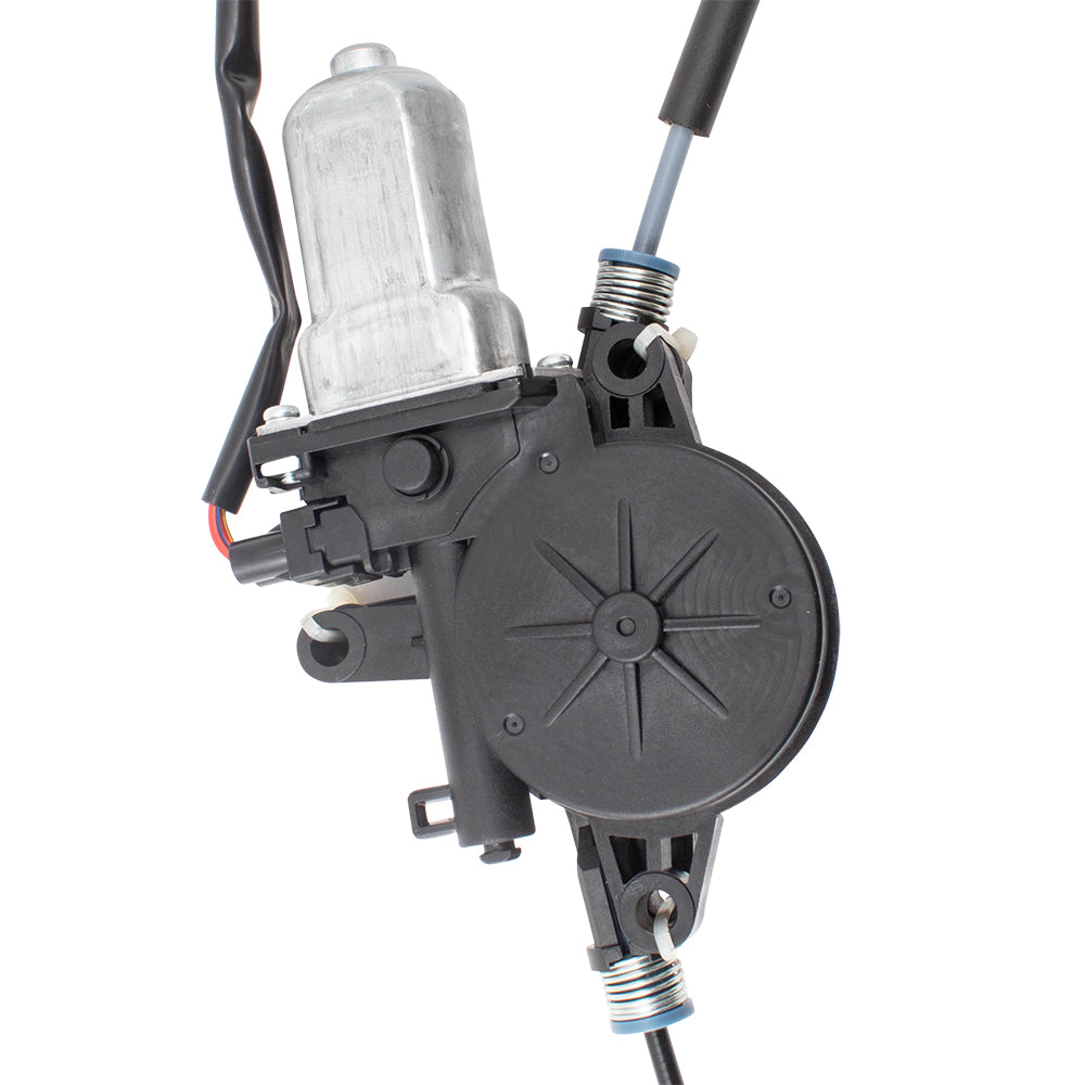 Brock Replacement Pair Set Front Power Window Regulators w/Motors Assemblies Compatible with 2013-2016 CX-5 KD5359590 KD5358590 MA1356103 MA1351129