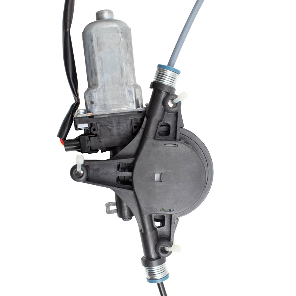 Brock Replacement Power Window Regulator with Motor Drivers Front Assembly Compatible with 09-13 6 GS3L5997YH 125-50347L