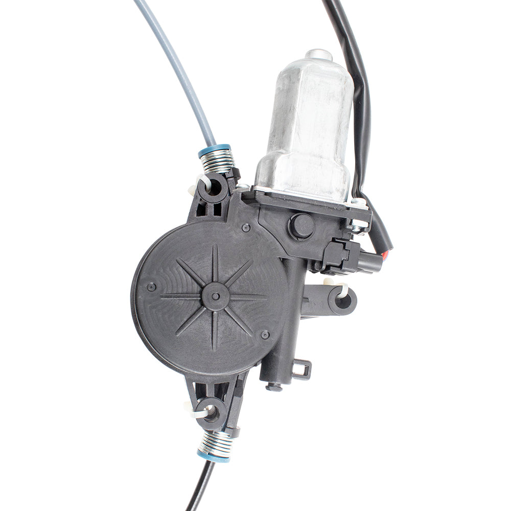 Brock Replacement Power Window Regulator with Motor Drivers Front Assembly Compatible with 09-13 6 GS3L5997YH 125-50347L