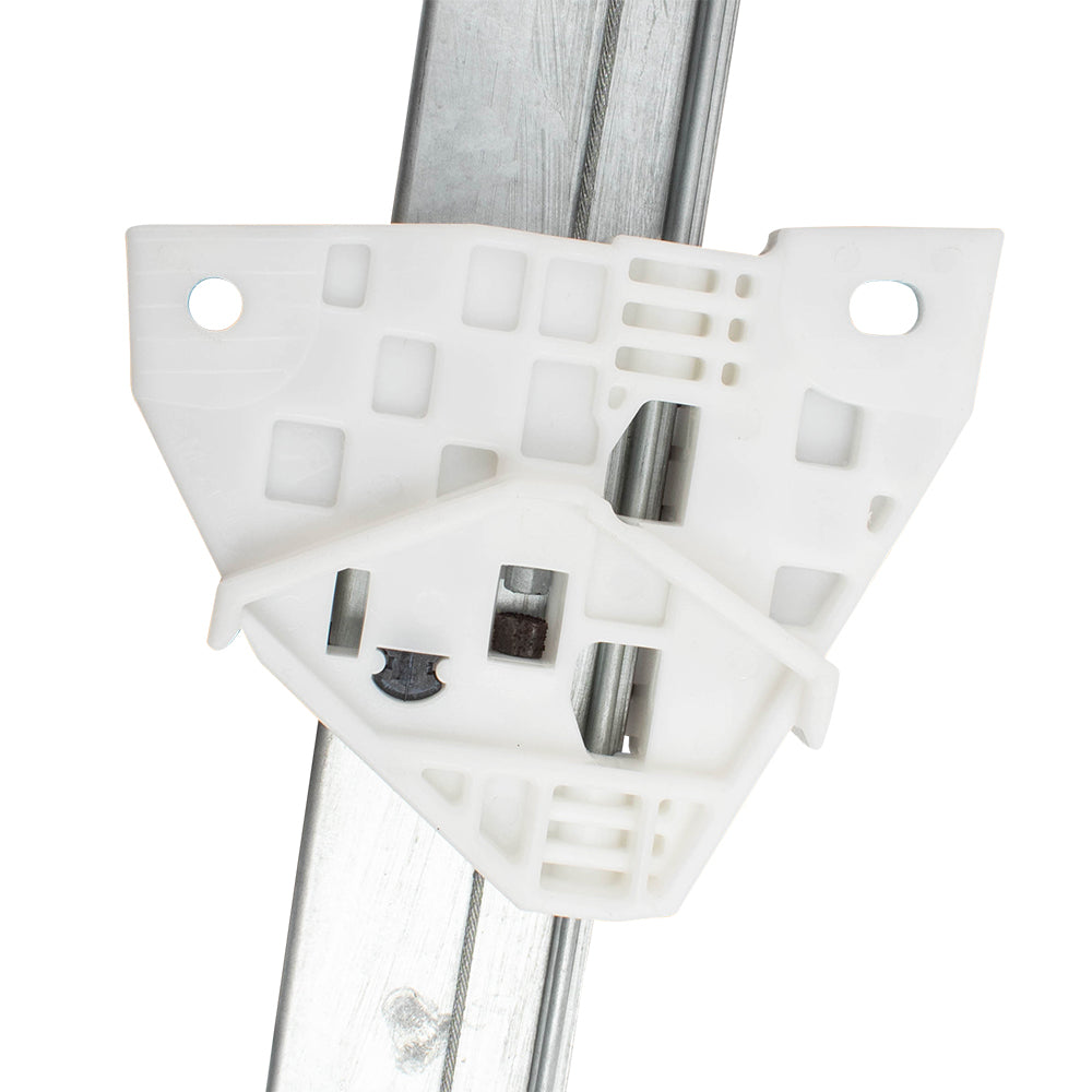 Brock Replacement Power Window Regulator with Motor Drivers Front Assembly Compatible with 09-13 6 GS3L5997YH 125-50347L