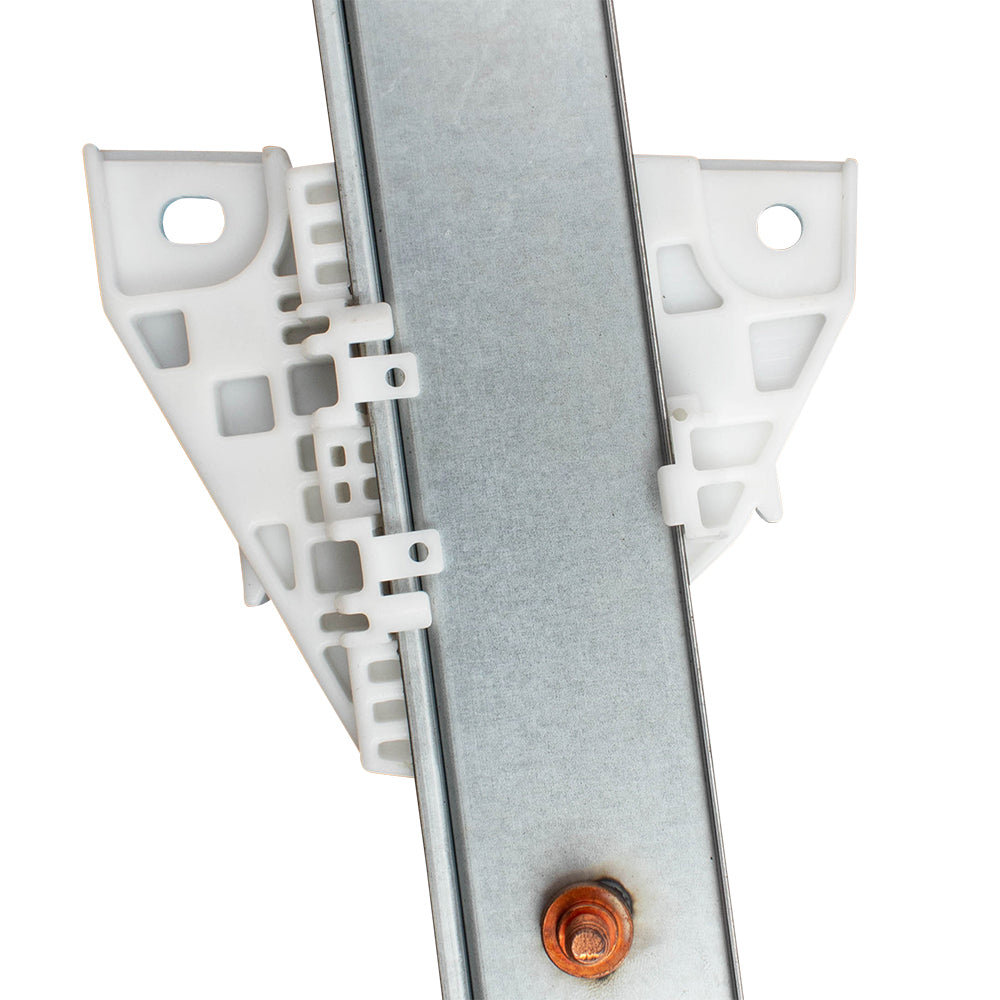 Brock Replacement Power Window Regulator with Motor Drivers Front Assembly Compatible with 09-13 6 GS3L5997YH 125-50347L