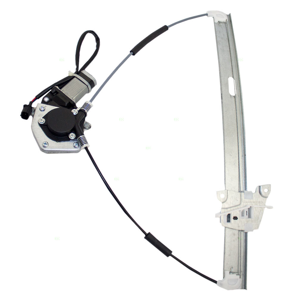 Brock Replacement Drivers Front Power Window Lift Regulator with Motor Assembly Compatible with 01-06 SUV EC0259560H