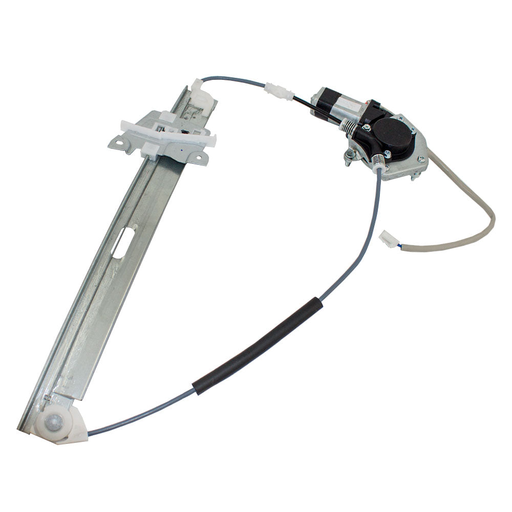 Brock Replacement Drivers Rear Power Window Lift Regulator with Motor Assembly Compatible with 00-06 Van LC62-73-590A