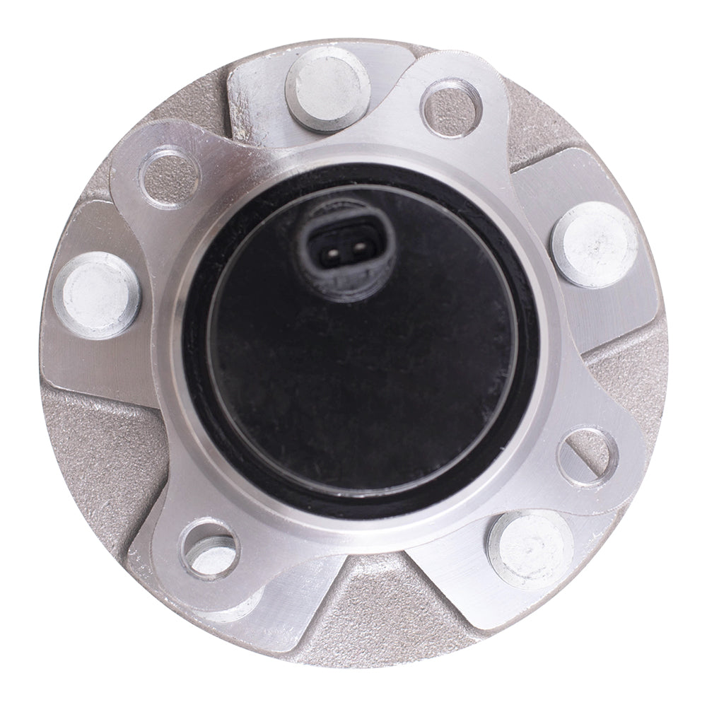 Brock Replacement Front Driver and Passenger Side Hub and Bearing Assemblies Set Compatible with 13-20 Lexus GS 350 RWD