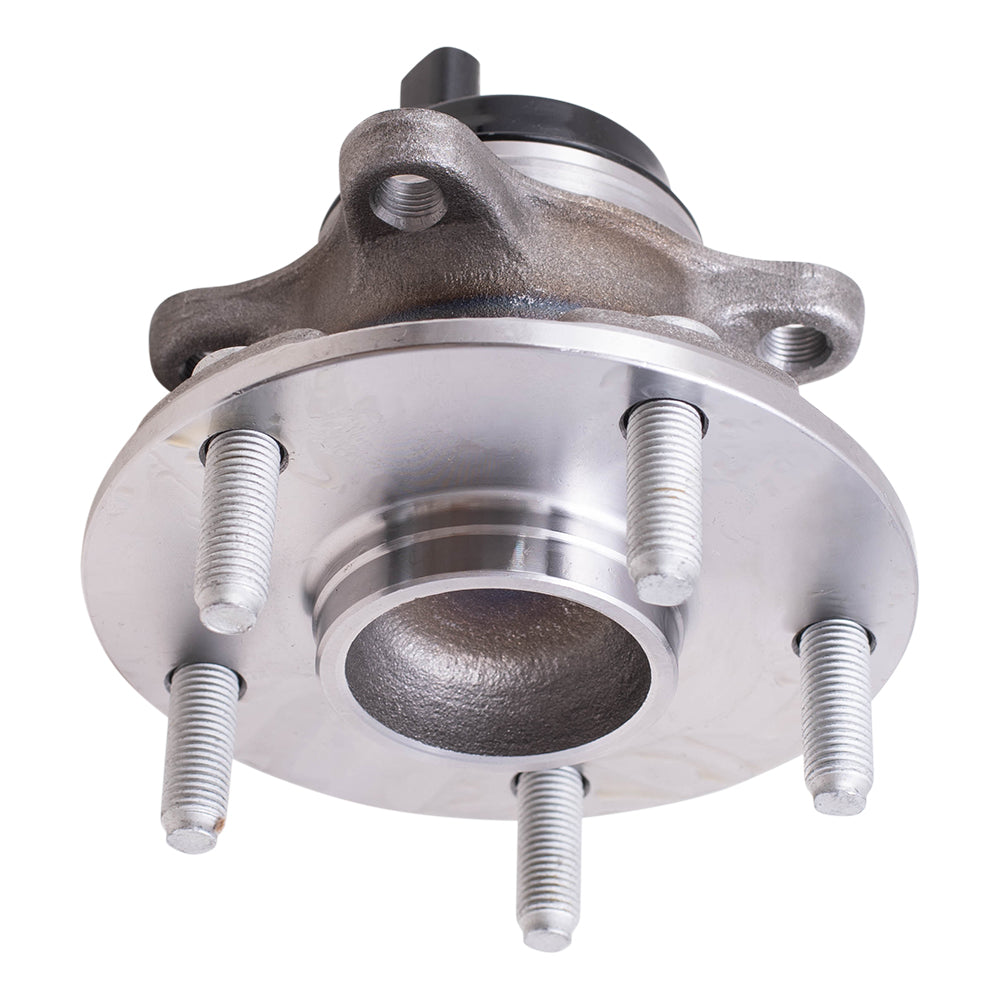 Brock Replacement Front Driver and Passenger Side Hub and Bearing Assemblies Set Compatible with 13-20 Lexus GS 350 RWD