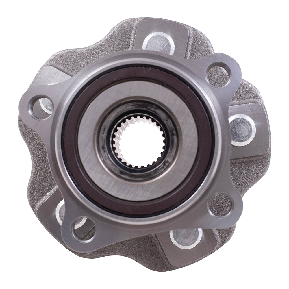 Brock Replacement Rear Hub Bearing Assemblies Set Compatible with 14-20 Highlander AWD Highlander Hybrid AWD