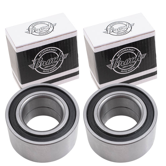 Brock Replacement Pair Front Wheel Bearings Compatible with 04-17 Camry 15-17 Camry Hybrid Set BT4Z 1215 A GP9A-33-047D