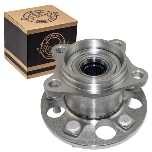 Brock Replacement Rear Wheel Hub Bearing Assembly Compatible with RX330 RX350 RX400h Highlander & Hybrid Venza 42410-0E050