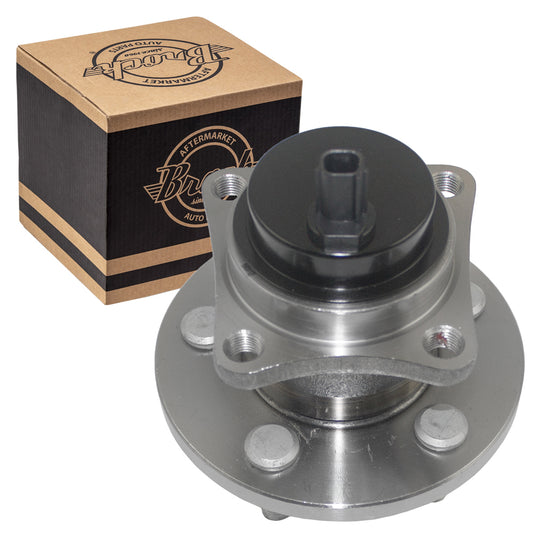 Brock Replacement Rear Wheel Hub Bearing Assembly Compatible with 09-19 Corolla 42450-02170 4245012170 HA590305 512403 19184266