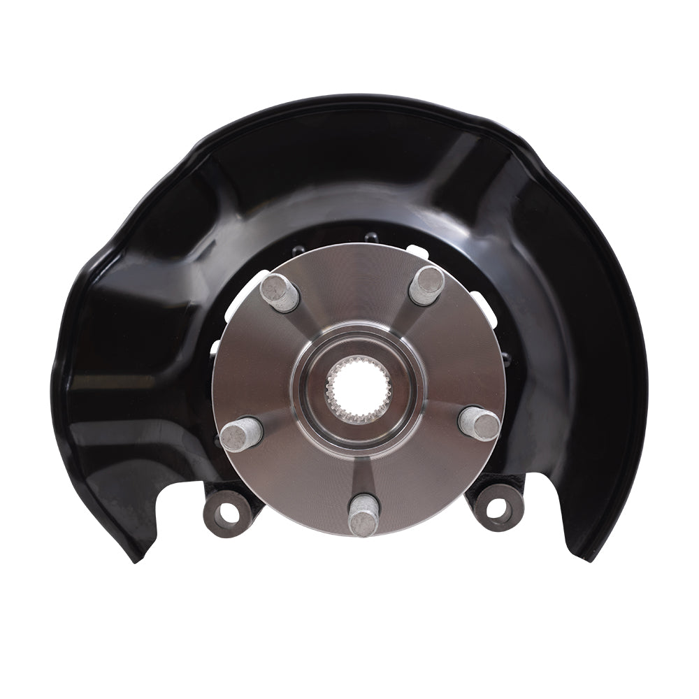 Brock Aftermarket Replacement Front Driver Left Passenger Right Loaded Steering Knuckle Assembly Set Compatible with 2009-2013 Toyota Corolla