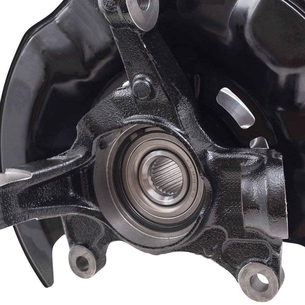 Brock Aftermarket Replacement Front Driver Left Passenger Right Loaded Steering Knuckle Assembly Set Compatible with 2009-2013 Toyota Corolla