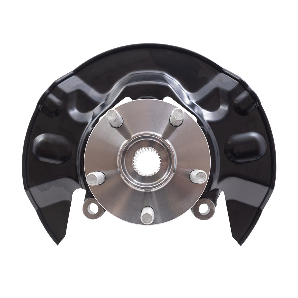 Brock Aftermarket Replacement Front Driver Left Passenger Right Loaded Steering Knuckle Assembly Set Compatible with 2003-2008 Toyota Matrix