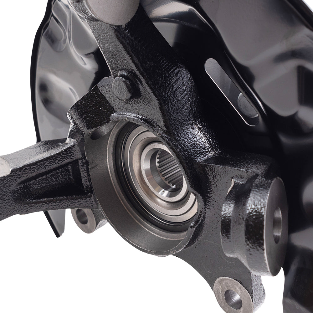 Brock Aftermarket Replacement Front Driver Left Passenger Right Loaded Steering Knuckle Assembly Set Compatible with 2003-2008 Toyota Matrix