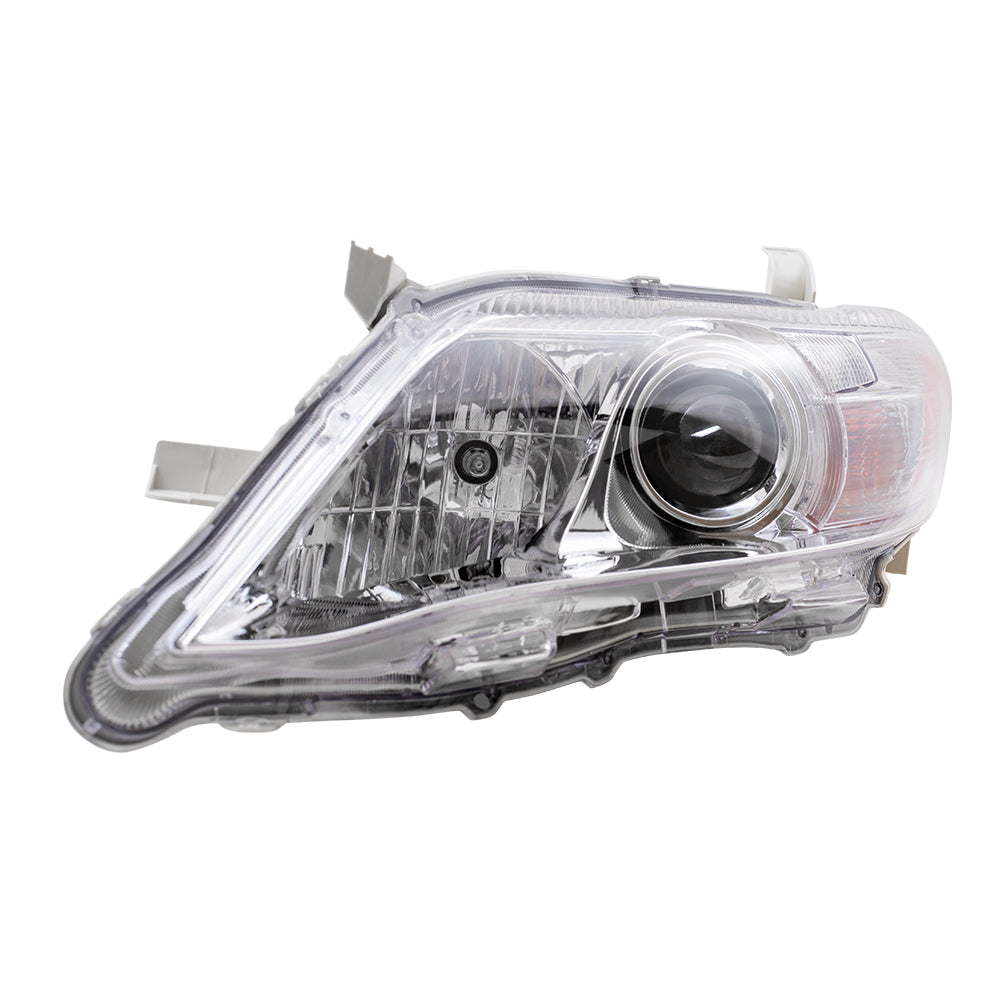 Fits Toyota Camry USA 10-11 Drivers Headlight Assembly - Clear Lens 81150-06500