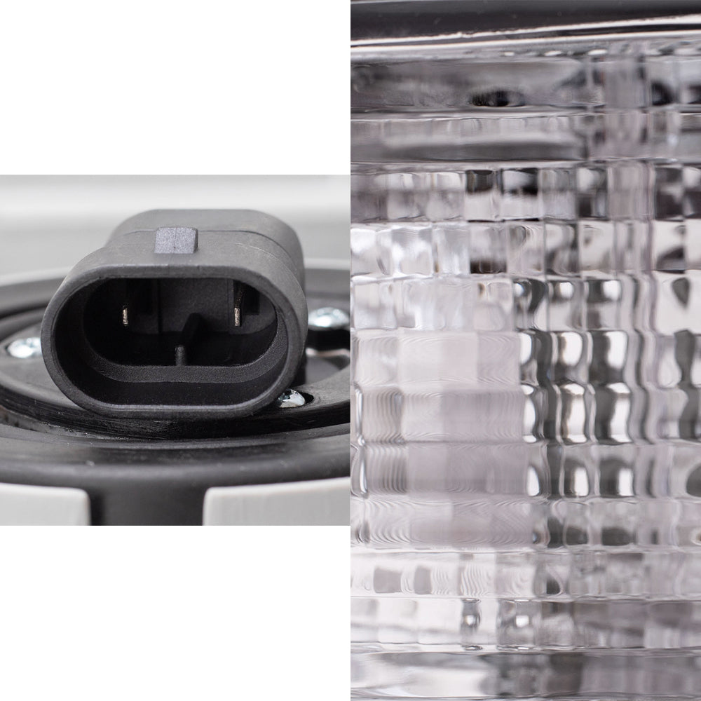 Brock Replacement Halogen Headlights with Signal Lights Compatible with 2003 2004 2005 4Runner