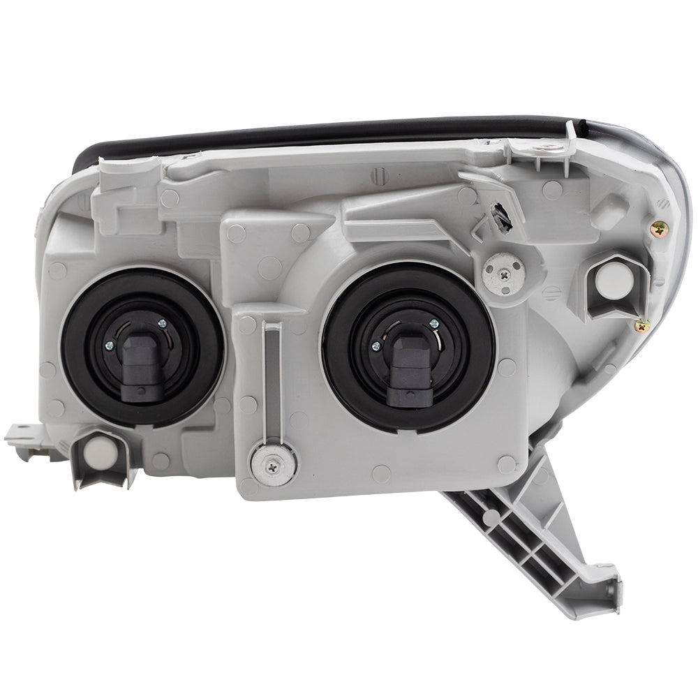 Brock Replacement Driver and Passenger Headlights Headlamps Compatible with 2003-2005 4Runner 81170-35400 81130-34520