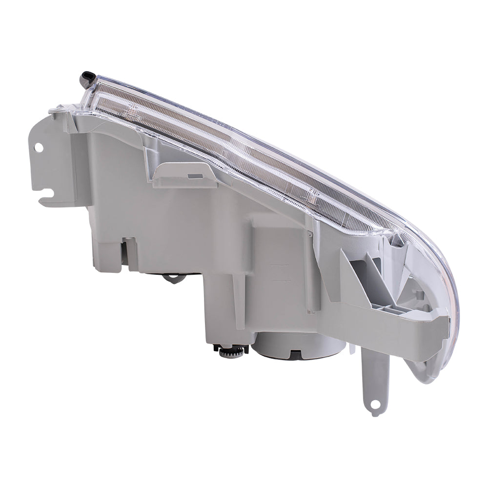 Fits Toyota 4Runner 06-09 Drivers Headlight Headlamp Assembly - Smoked Bezel