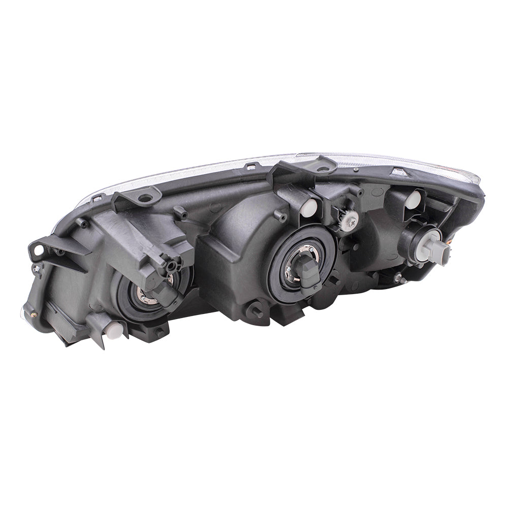 Brock Replacement Driver and Passenger Headlights Headlamps Compatible with 2001-2003 Highlander 81170-48150 81130-48150