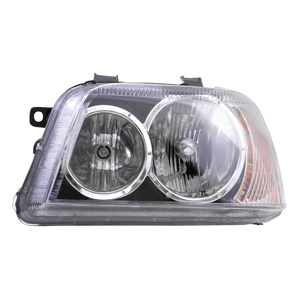 Brock Replacement Drivers Headlight Headlamp Compatible with 2001-2003 Highlander 81170-48150