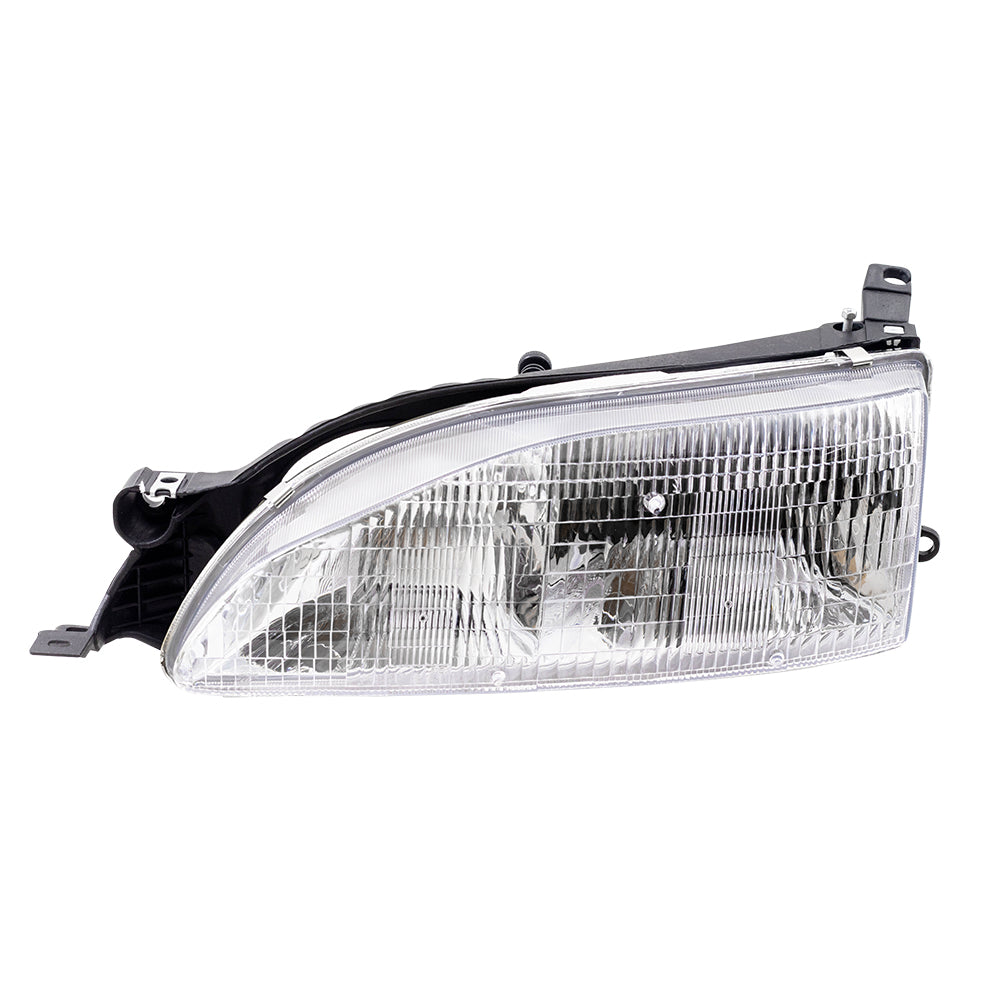 Fits Toyota Camry 95-96 Drivers Headlamp Lens w/ Housing Headlight Assembly