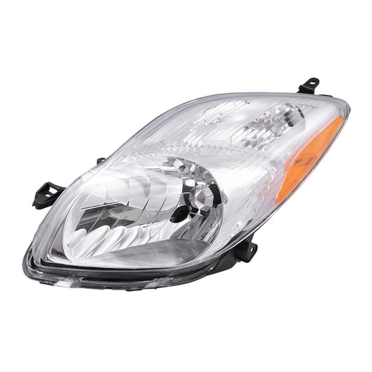 Fits Toyota Yaris Hatchback 09-11 Drivers Headlight Headlamp Lens Assembly