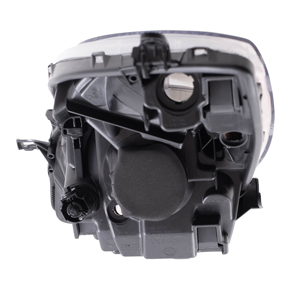Brock Replacement Driver and Passenger Headlights Headlamps Compatible with Yaris 81170-52B40 81130-52B50