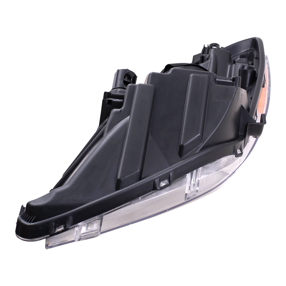 Brock Replacement Driver and Passenger Headlights Headlamps Compatible with Yaris 81170-52B40 81130-52B50