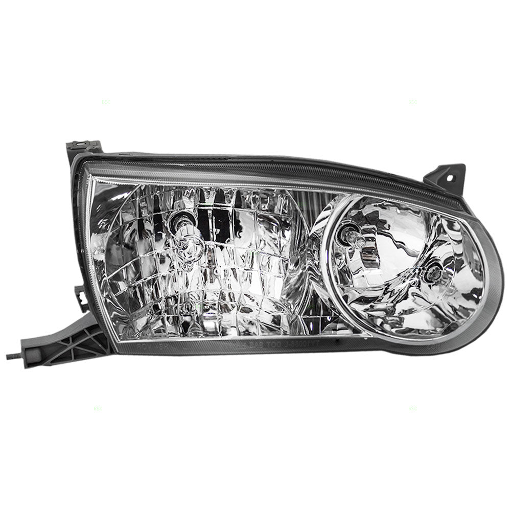 Fits Toyota Corolla 01-02 Passengers Headlight Headlamp Lens Assembly 8111002110