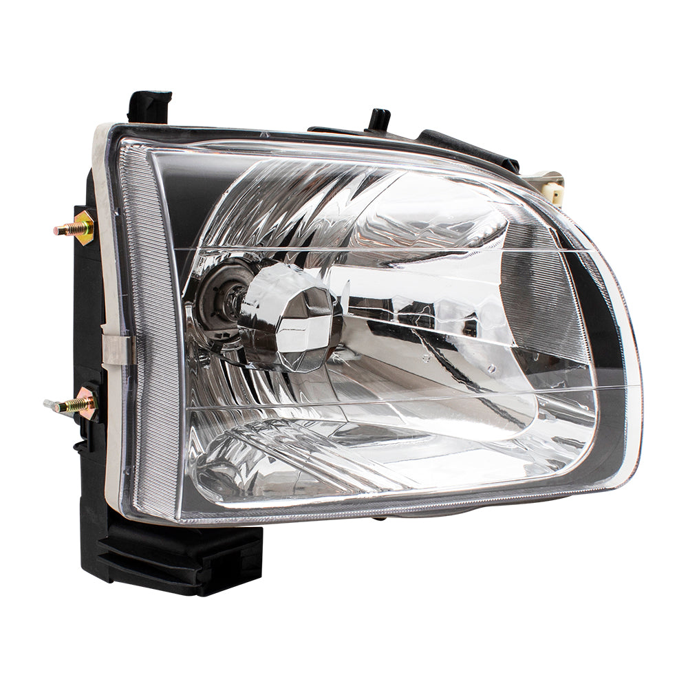 Brock Replacement Passengers Halogen Headlight Headlamp Compatible with 01-04 Tacoma Pickup Truck 81110-04110