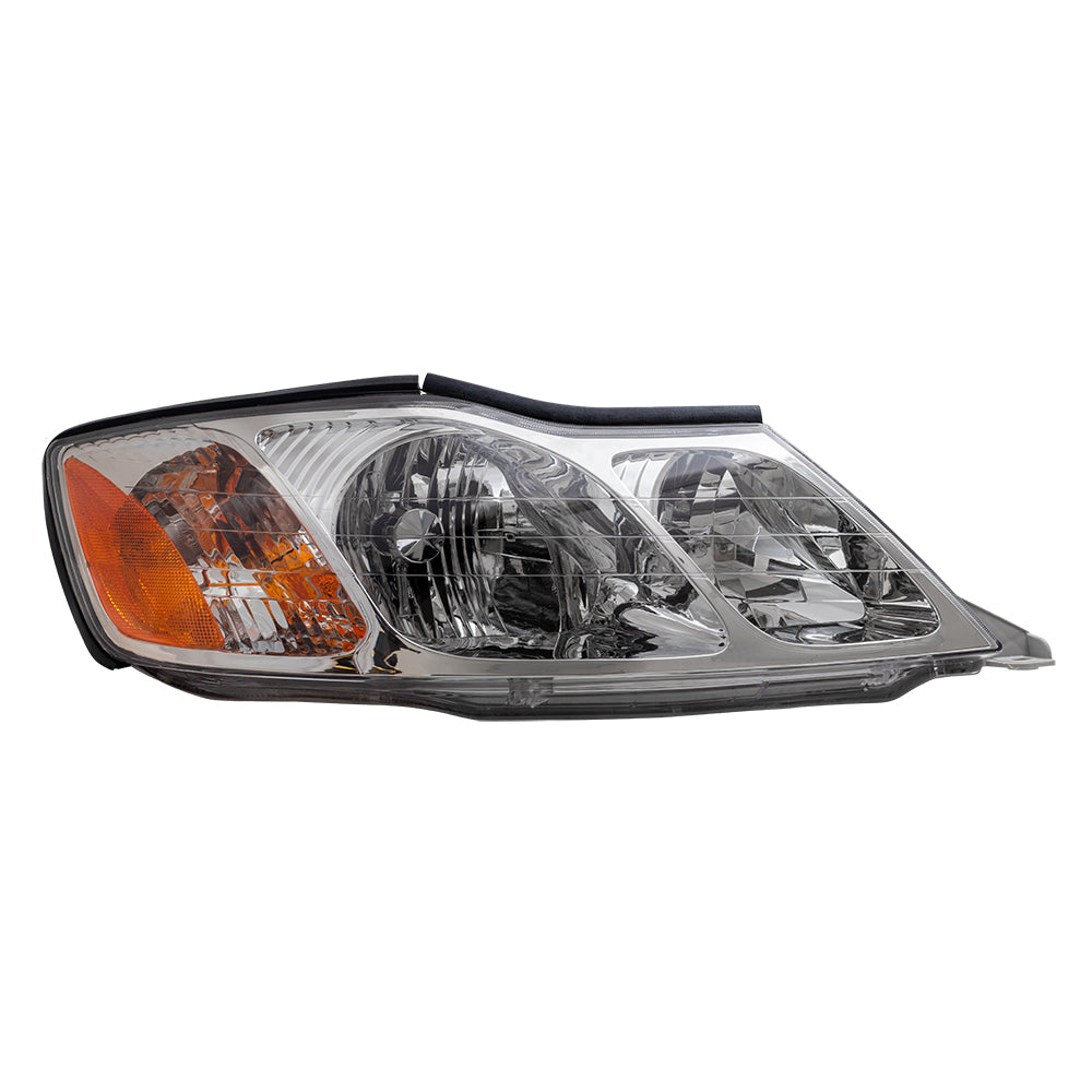 Brock Replacement Driver and Passenger Headlights Headlamps Compatible with Avalon 81150-AC040 81110-AC040
