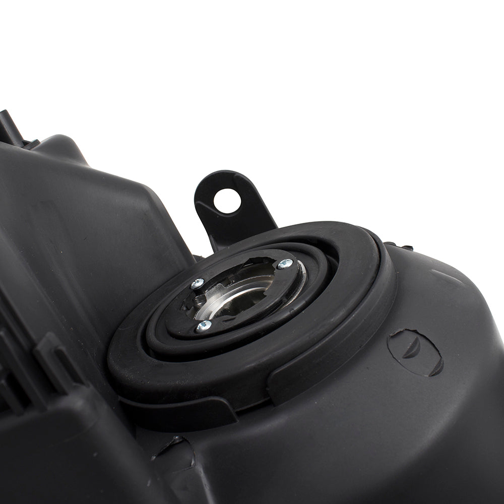 Fits 2005-2007 Scion tC Headlight Drivers Halogen Headlamp Grey Bezel Assembly