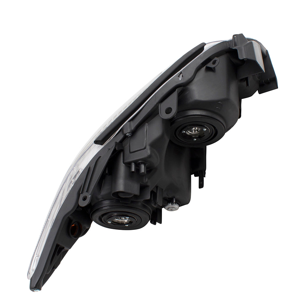 Fits 2005-2007 Scion tC Headlight Drivers Halogen Headlamp Grey Bezel Assembly