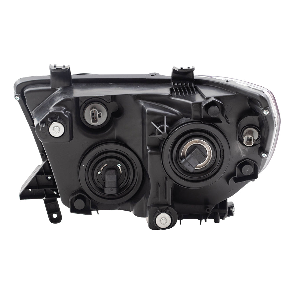 Brock Replacement Driver and Passenger Halogen Headlights Headlamps Compatible with 2008-2017 Sequoia 811500C051 811100C051