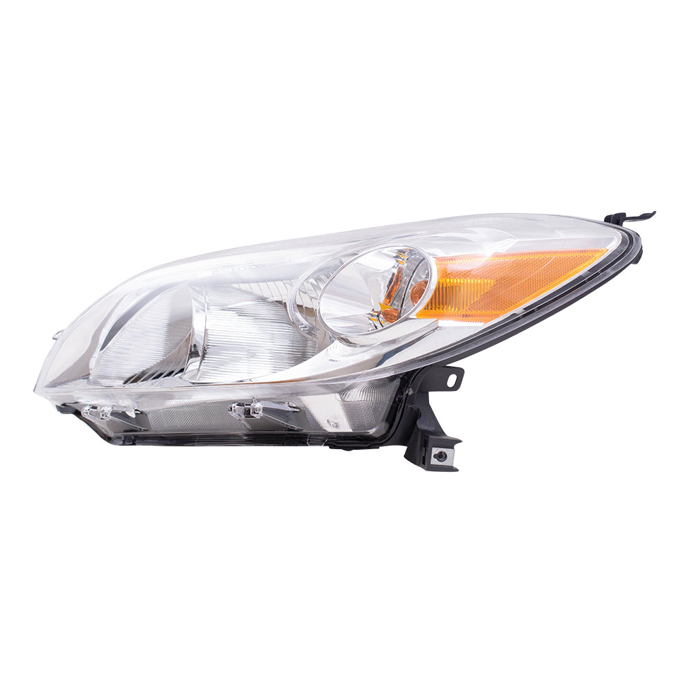 Brock Replacement Driver and Passenger Headlights Headlamps Compatible with Matrix 81150-02650 81110-02650
